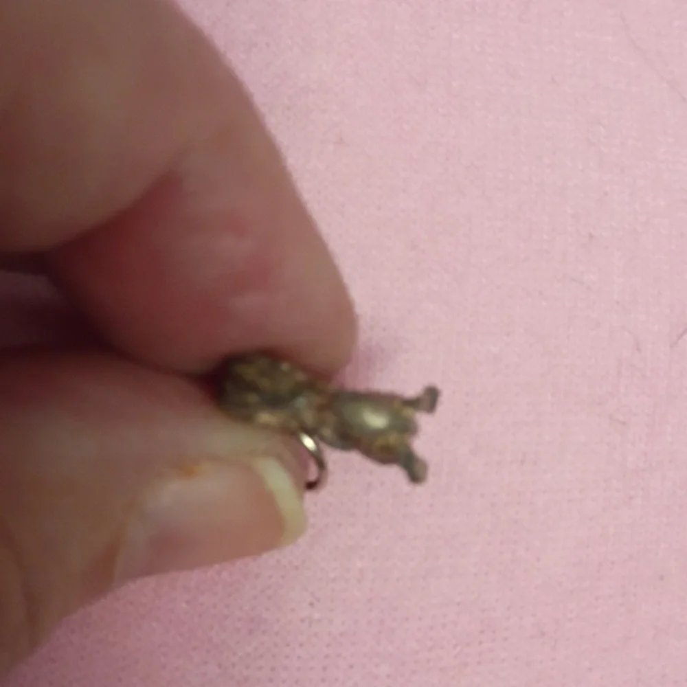 Silver Squirrel Charm. Really Cute Design Is All Through The Charm. Feet, Back.